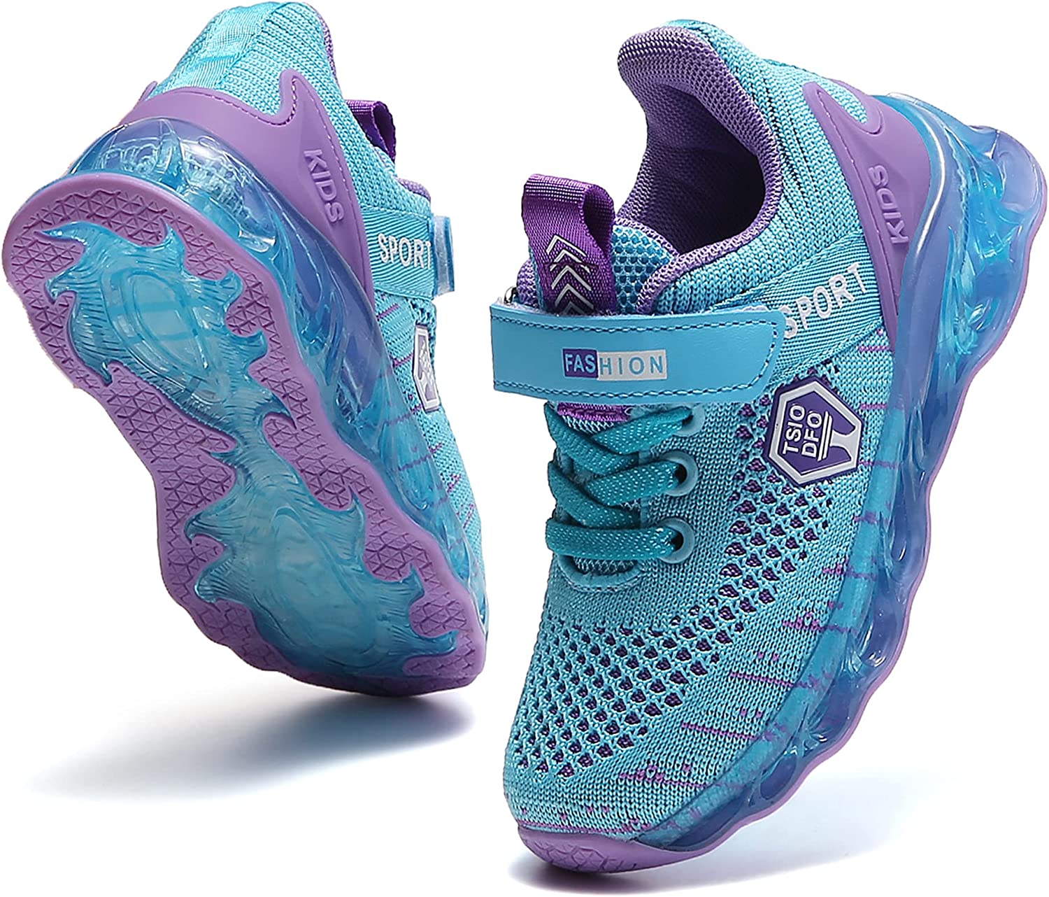 TSIODFO Boys Girls Kids'Breathable Running Shoes Fashion Athletic Sneakers
