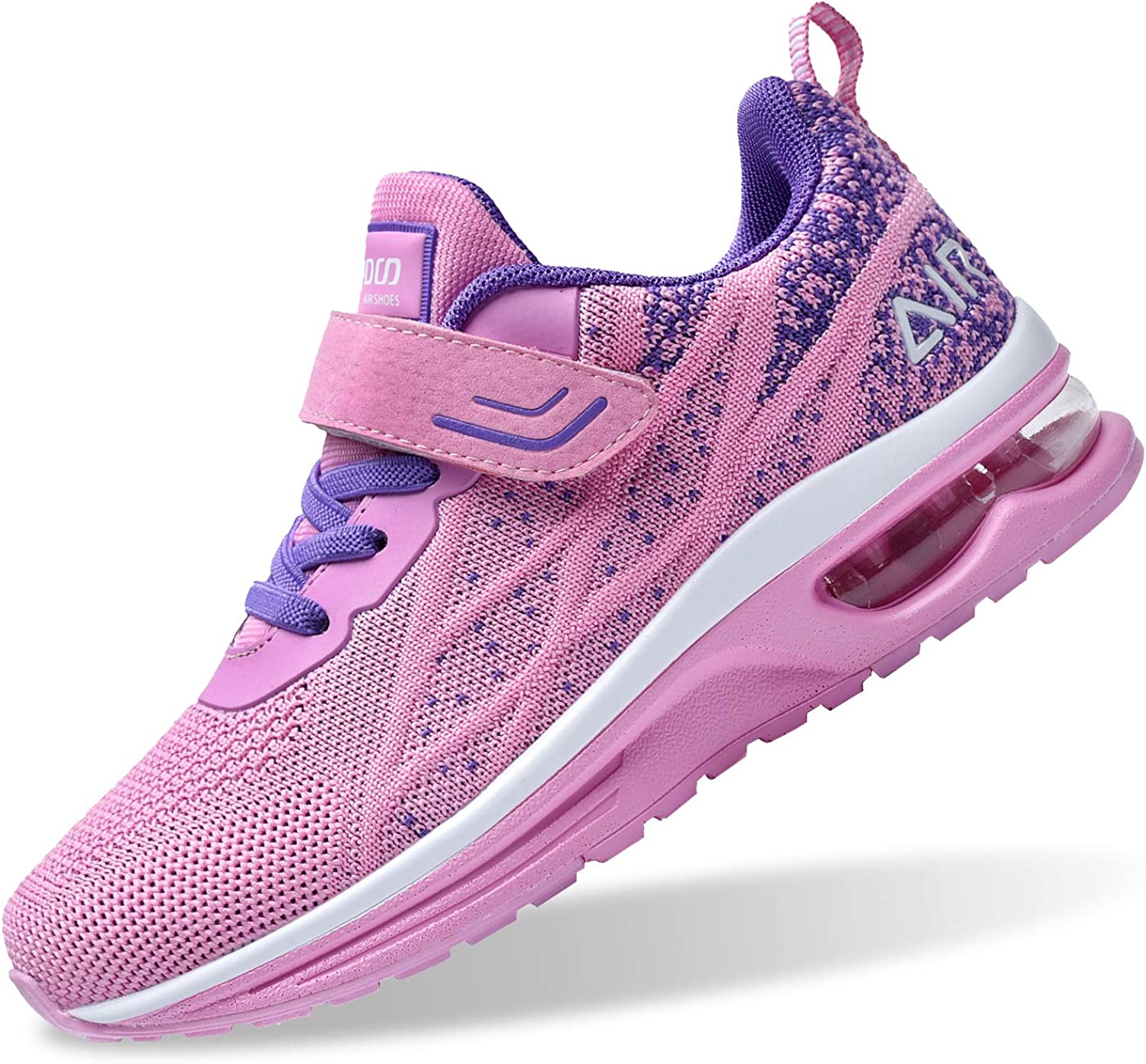 RomenSi Air Athletic Running Shoes for Boys Girls Lightweight Breathable Tennis Sports Kids Sneakers