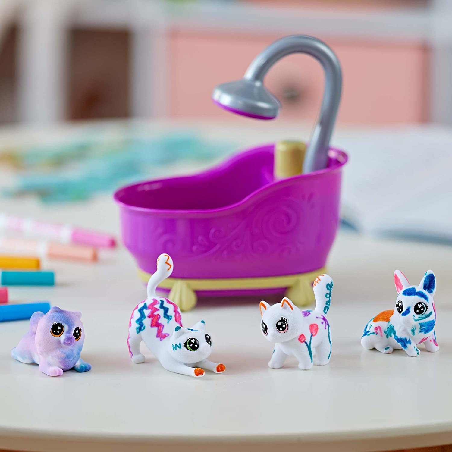 Crayola Scribble Scrubbie Pets Tub Set, Toys for Girls & Boys, Gifts for Kids, Ages 3, 4, 5, 6